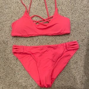 Pink bikini